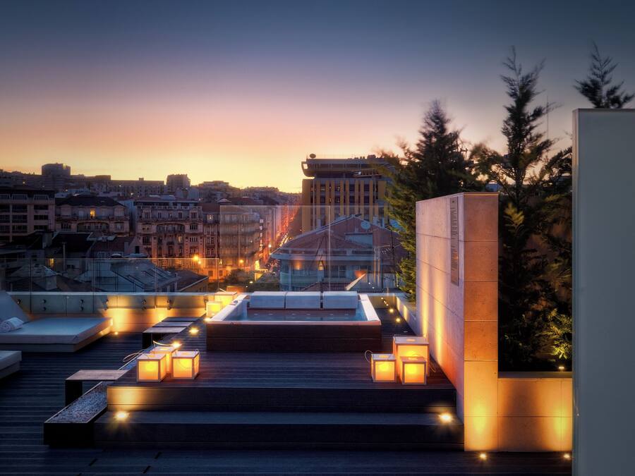 Terraço na cobertura