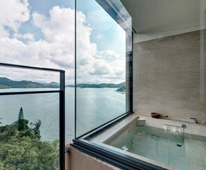 Premier-Zimmer, 1 King-Bett, Seeblick | Ausblick vom Zimmer