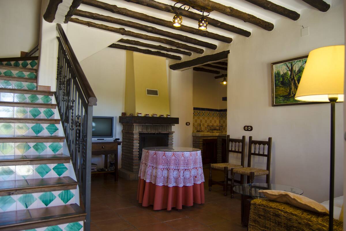 Deluxe House, 1 Bedroom, Hot Tub | Ruang tamu