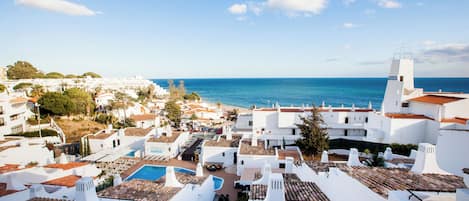 Blick von der Unterkunft