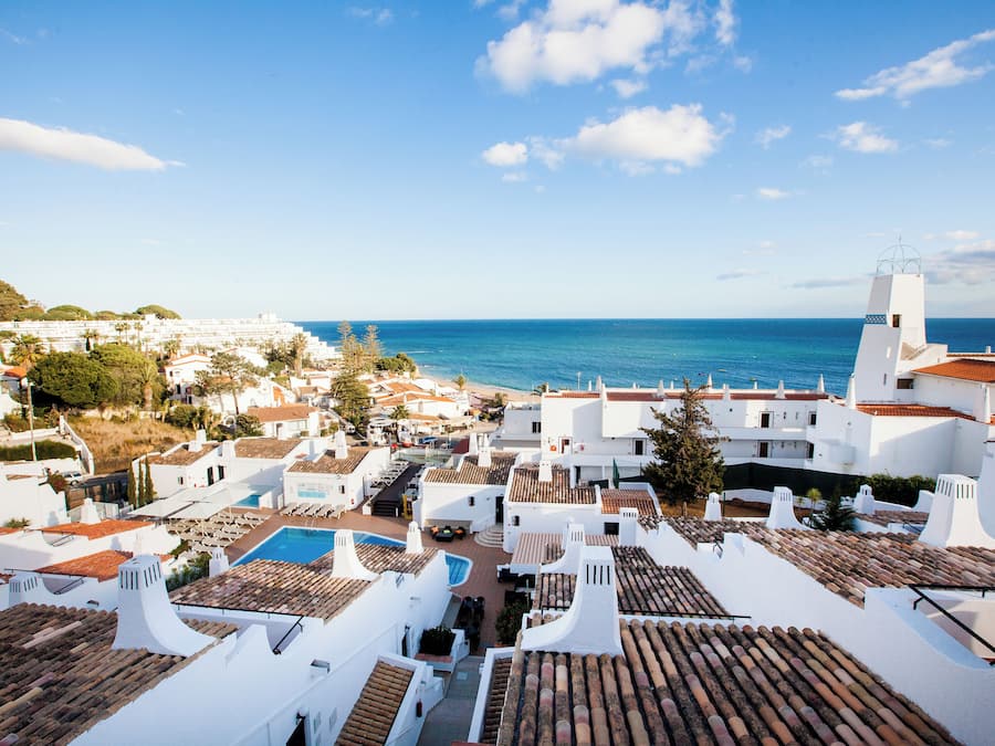 Uitzicht vanuit accommodatie