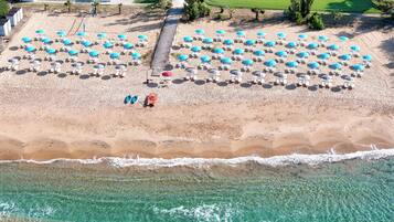 Vue sur la plage/lâocĂ©an