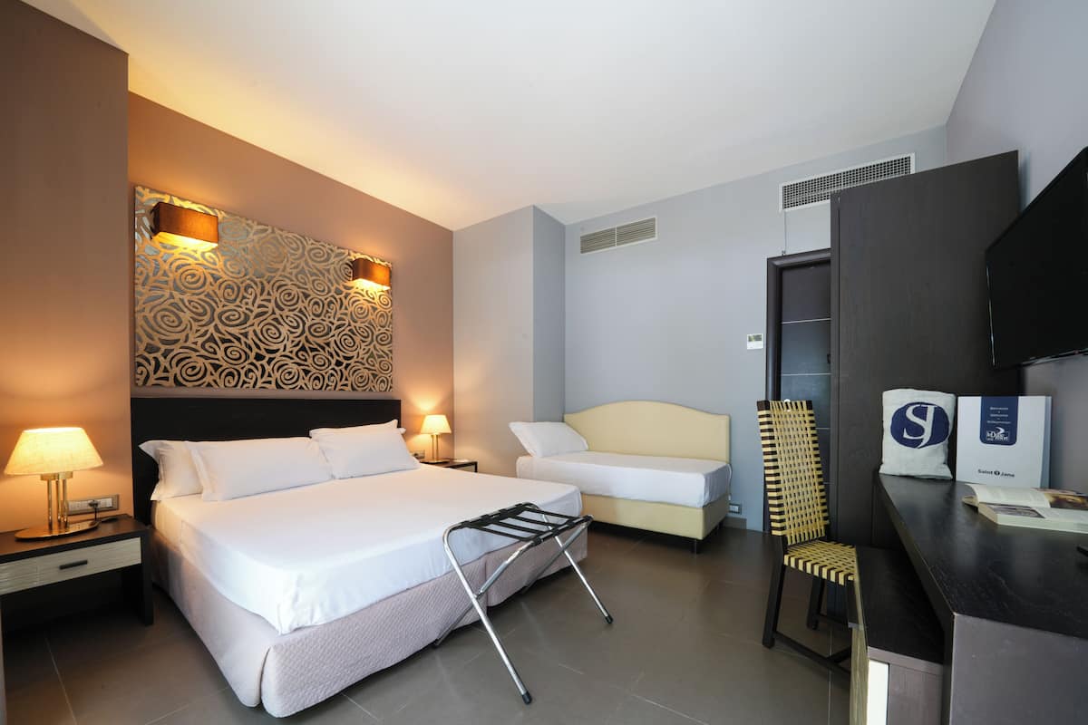 Triple Room (for 2 adult and 1 child max 7 years ) | Pillow-top beds, minibar, in-room safe, desk