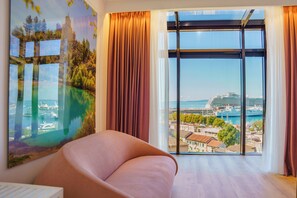 Deluxe-Suite, Balkon, Meerblick