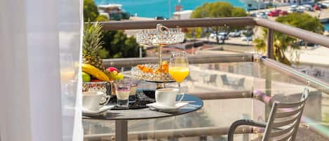Comfort Double Room, Balcony, Sea View | View from room