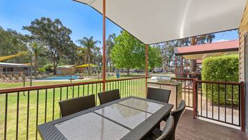 Superior 2 Bedroom Spa Cabin - Sleeps 6 | Balcony