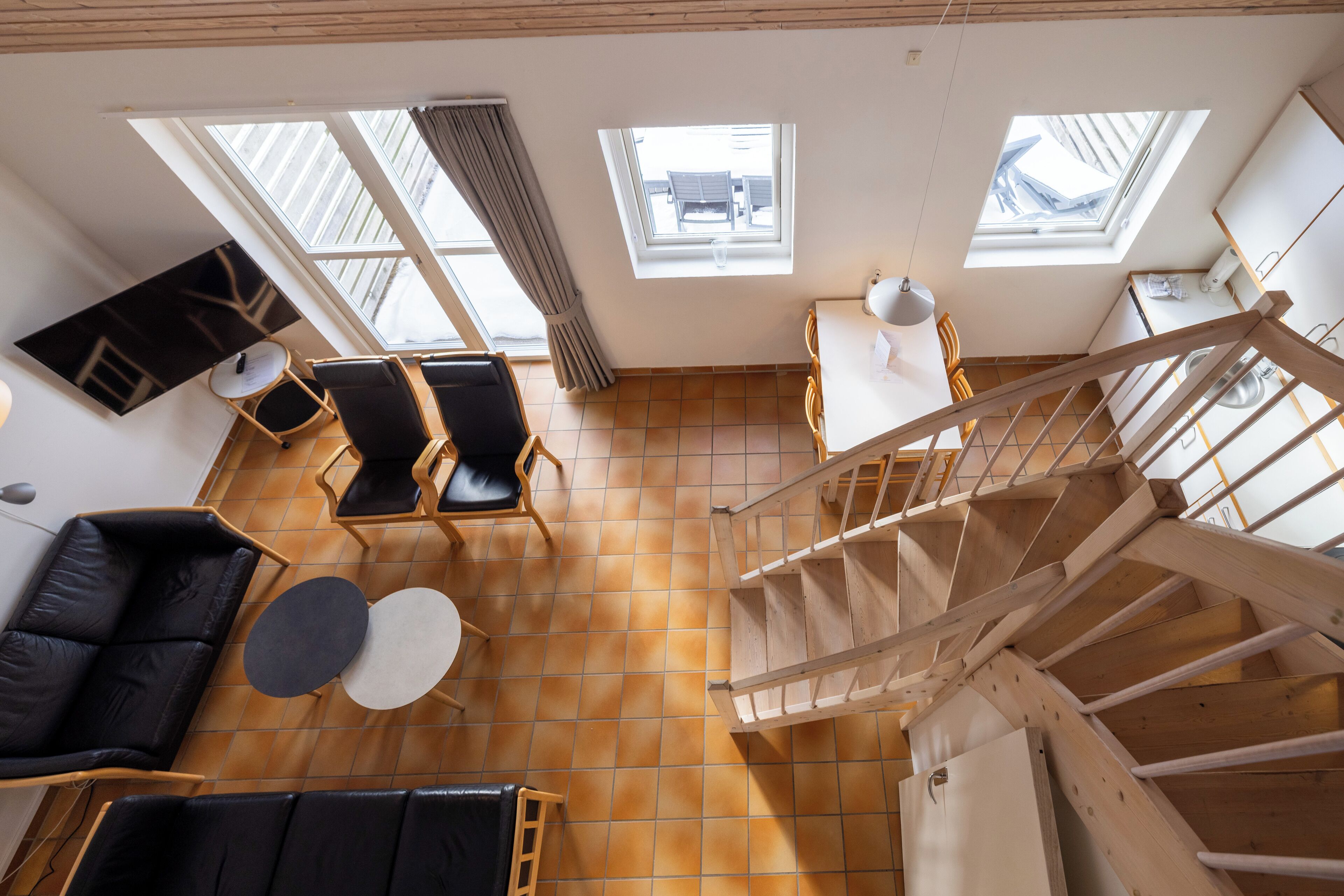 Cottage Économique, 2 chambres | Coin séjour | Télévision à écran plat, lecteur de DVD