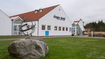 Overnatningsstedets facade