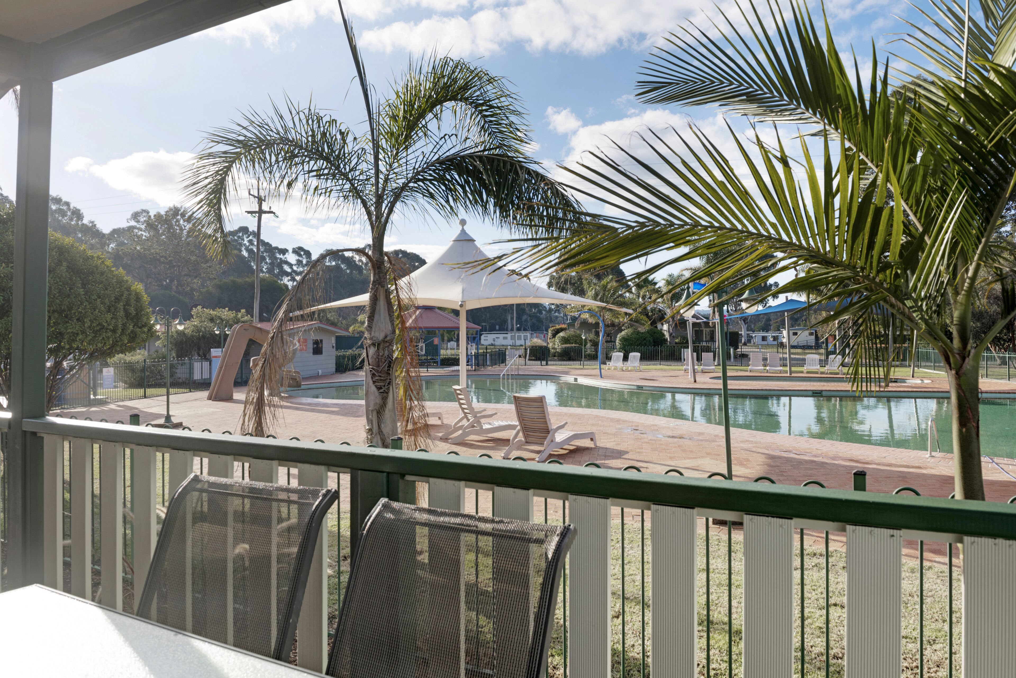 Superior 2 Bedroom Cabin - Sleeps 6 | Balcony view