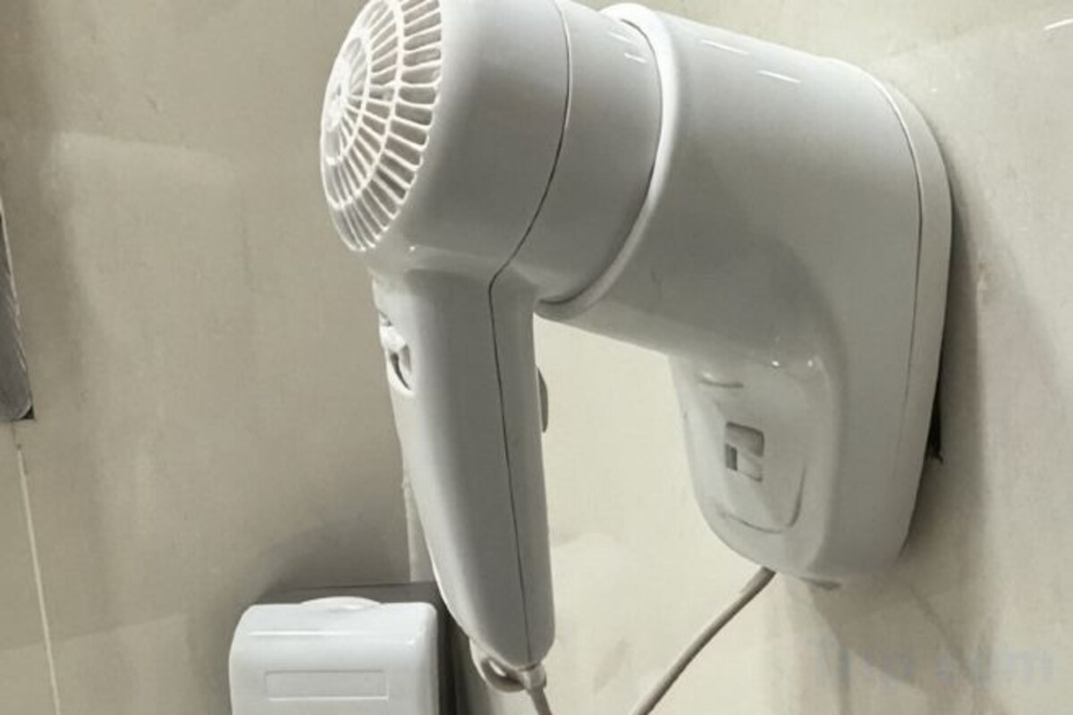 Shower, designer toiletries, hair dryer, bidet