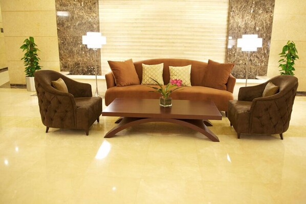 Sala de estar en el lobby