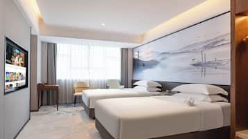 Habitación empresarial | 1 habitación, ropa de cama de alta calidad y minibar