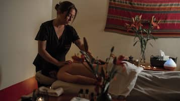 Hot stone massages, deep-tissue massages