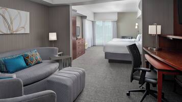 In-room safe, desk, blackout drapes, iron/ironing board