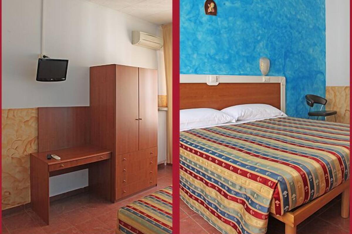 Habitación doble | Escritorio, cunas, camas extra y wifi gratis