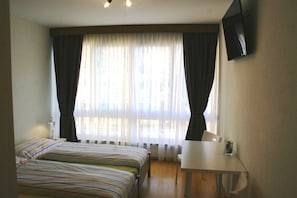 Double Room, 2 Single Beds | View from room - Rovere (Losone)