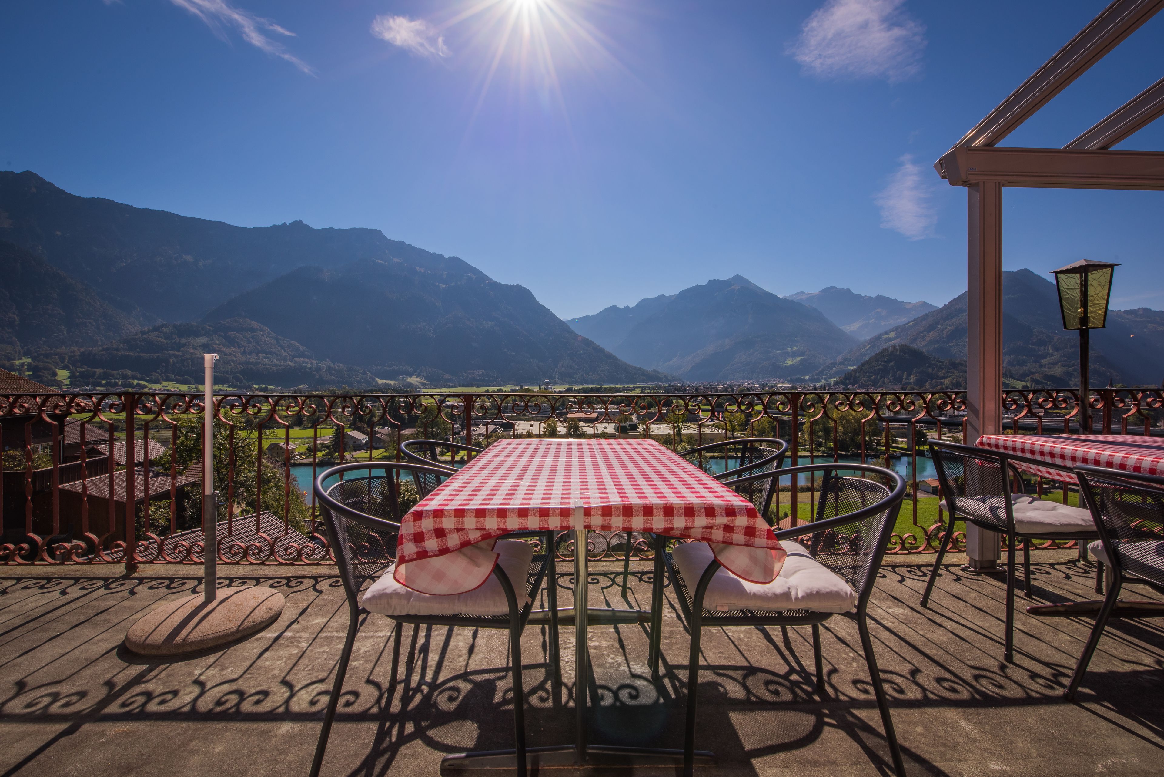 Utsikt fra overnattingsstedet