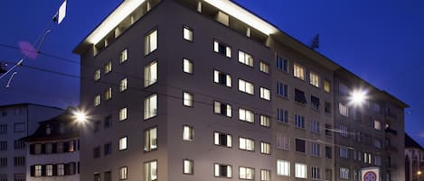 Front of property - evening/night