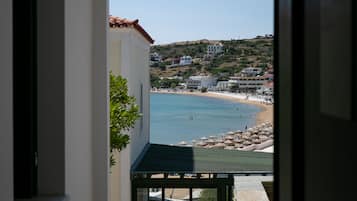 Suite Junior, balcon, vue mer | Terrasse/Patio