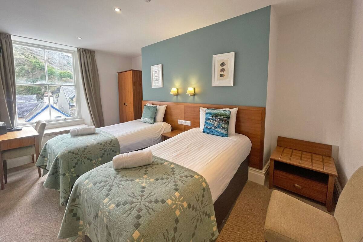 Standard Twin Room | Desk, iron/ironing board (on request), WiFi (free), bed sheets
