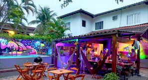 Terrace/patio - Che Lagarto Paraty - Hostel (Paraty)