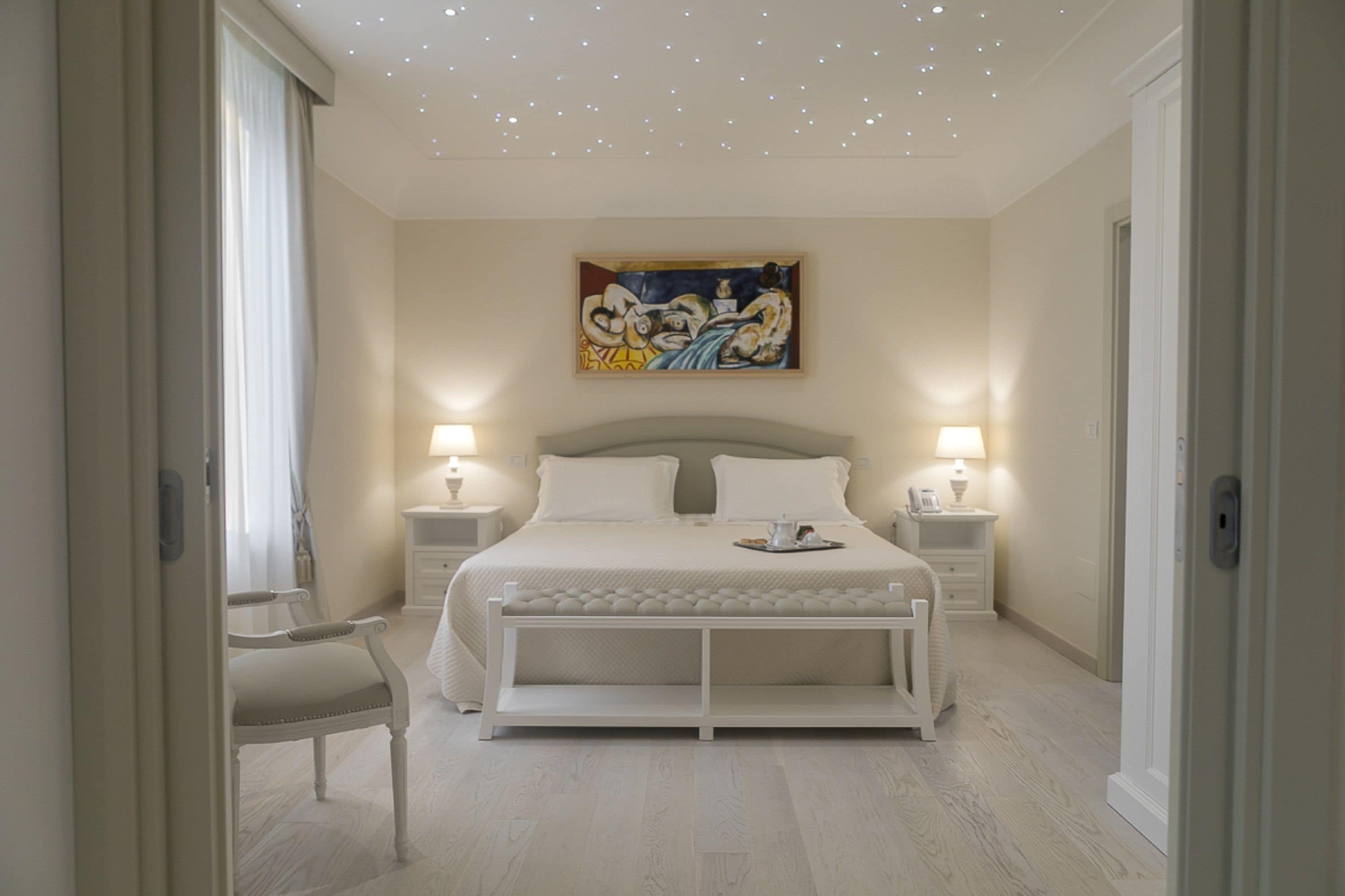 Free toiletries, hair dryer, slippers, bidet