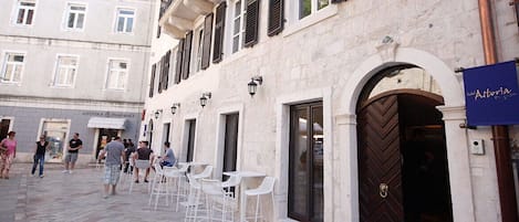 Façade de lâhĂ©bergement