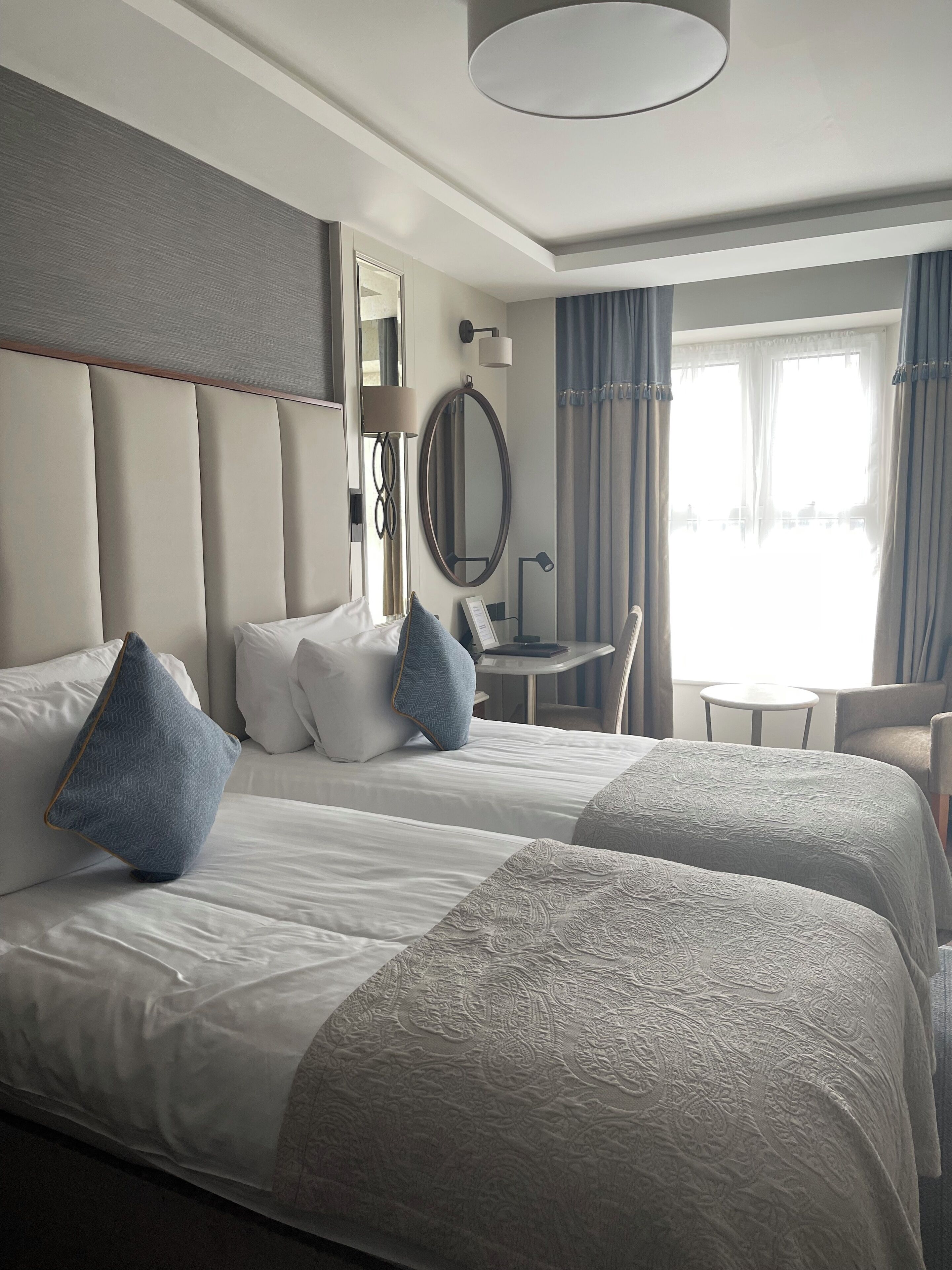 executive twin room | 1 bedroom, desk, iron/ironing board, free wifi