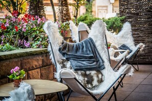 Terrace/patio - Hôtel Au Lion (Ribeauvillé)