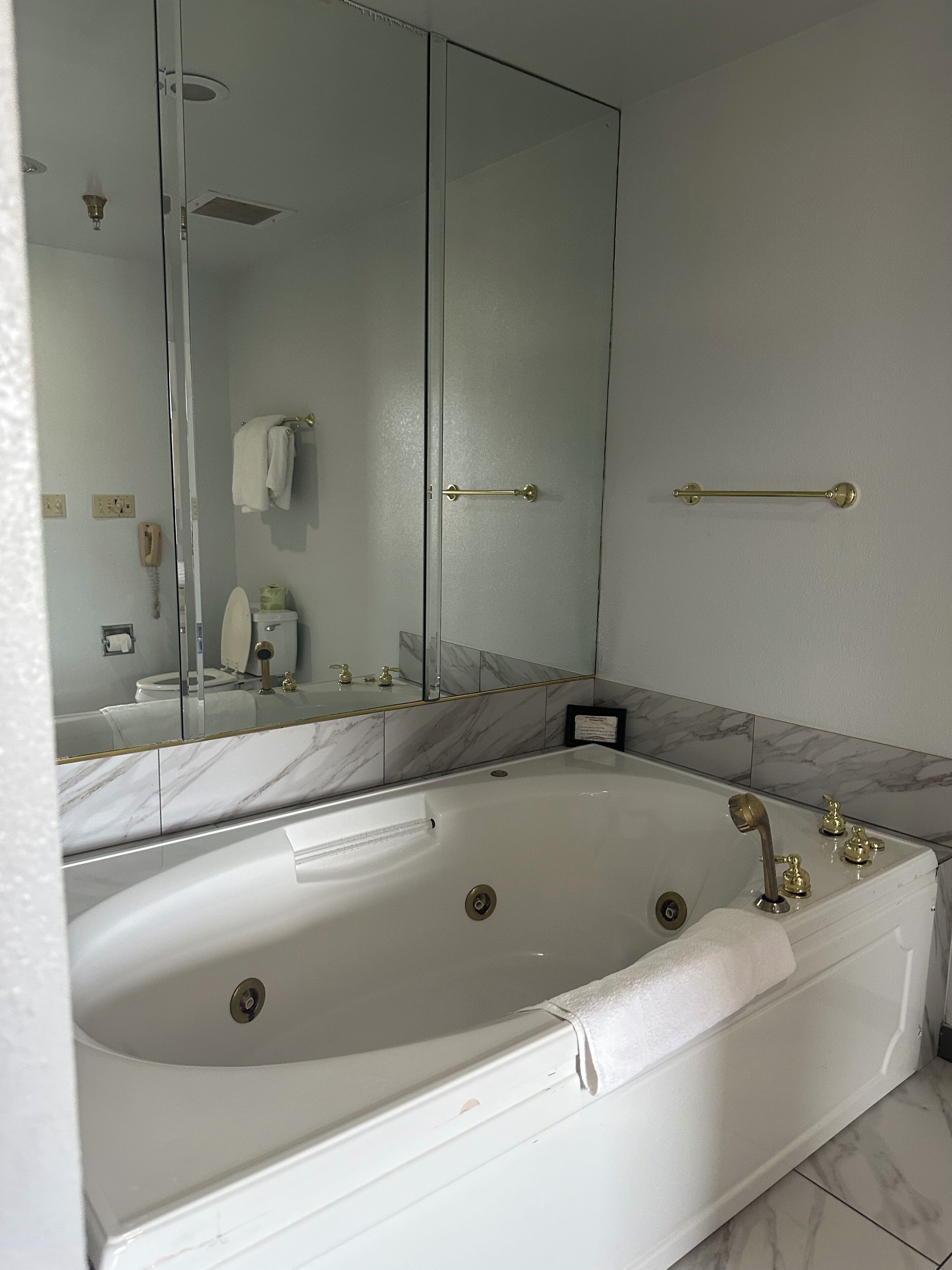 Jetted bathtub