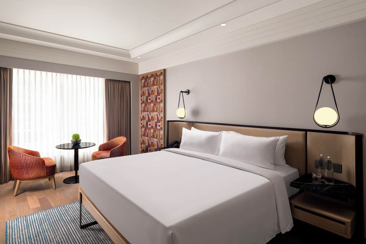 Ropa de cama de alta calidad, camas Select Comfort y minibar