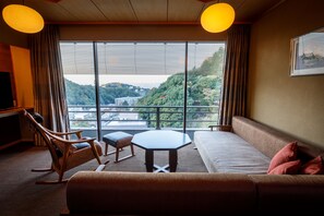 套房 (JP West w/OpenAirBath,Meal@chefs room) | 客房景觀