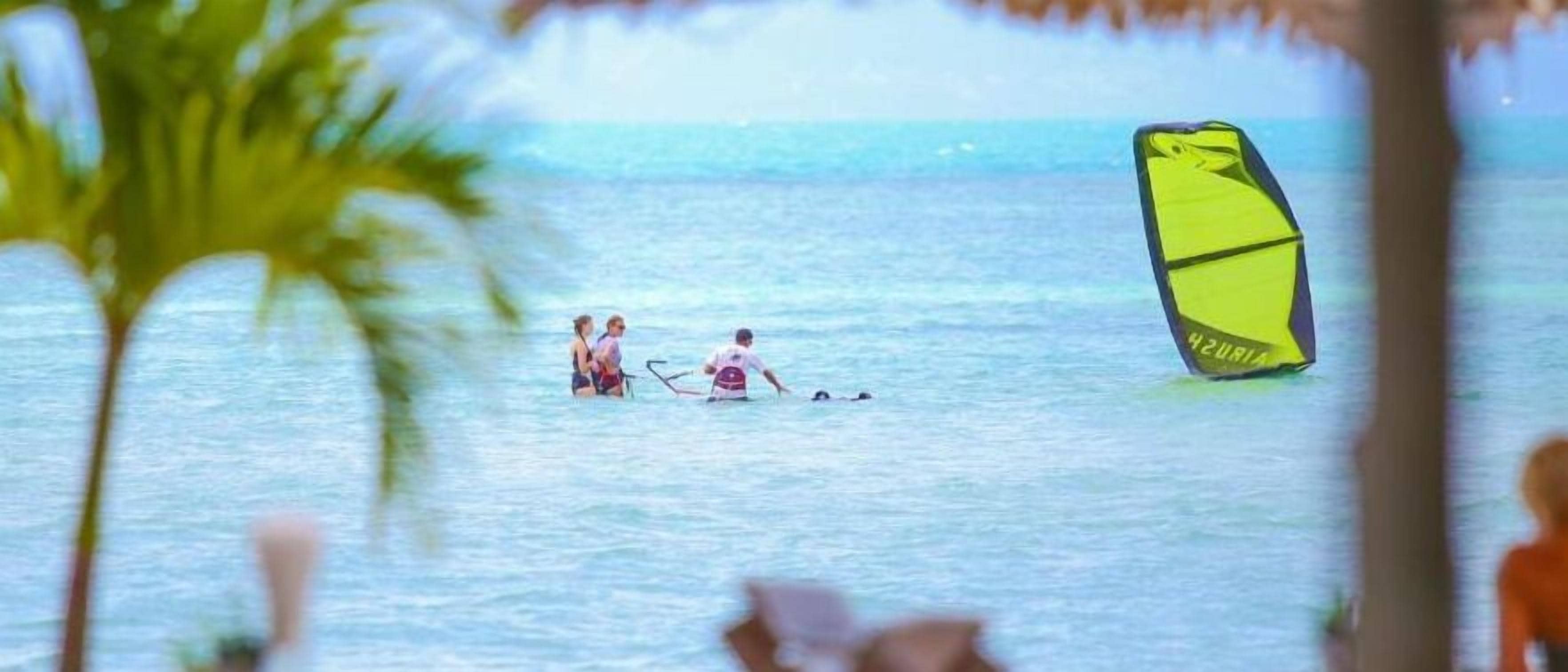 private beach, white sand, sun-loungers, beach umbrellas