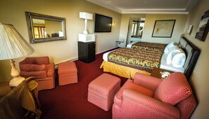 Deluxe Room, 2 Queen Beds, Non Smoking, Refrigerator & Microwave | 1 bedroom, premium bedding, soundproofing, free WiFi