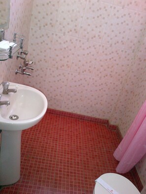 Regadera, amenidades de baño gratuitas, secadora de cabello, pantuflas