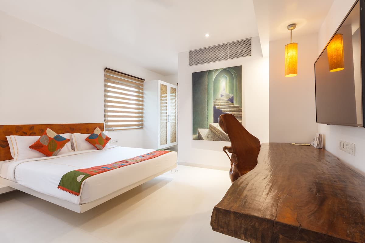 Sattva Room | Premium bedding, down duvets, minibar, in-room safe