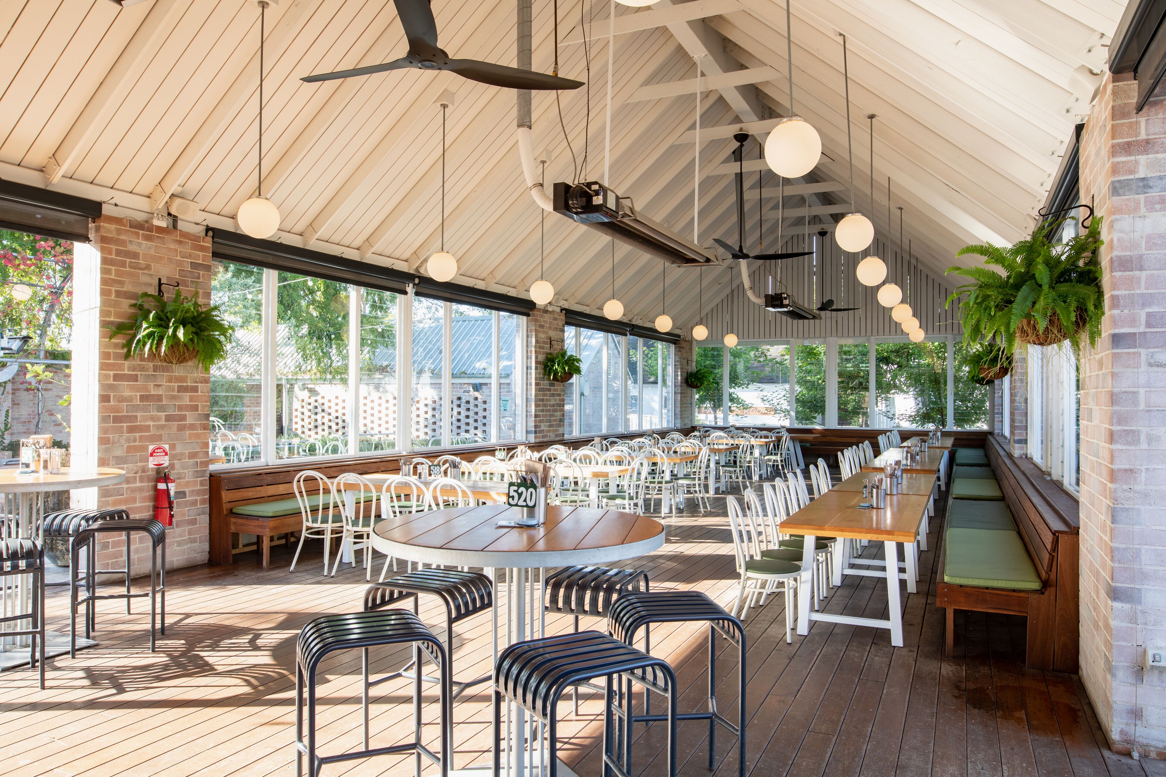 Blick auf den Garten 