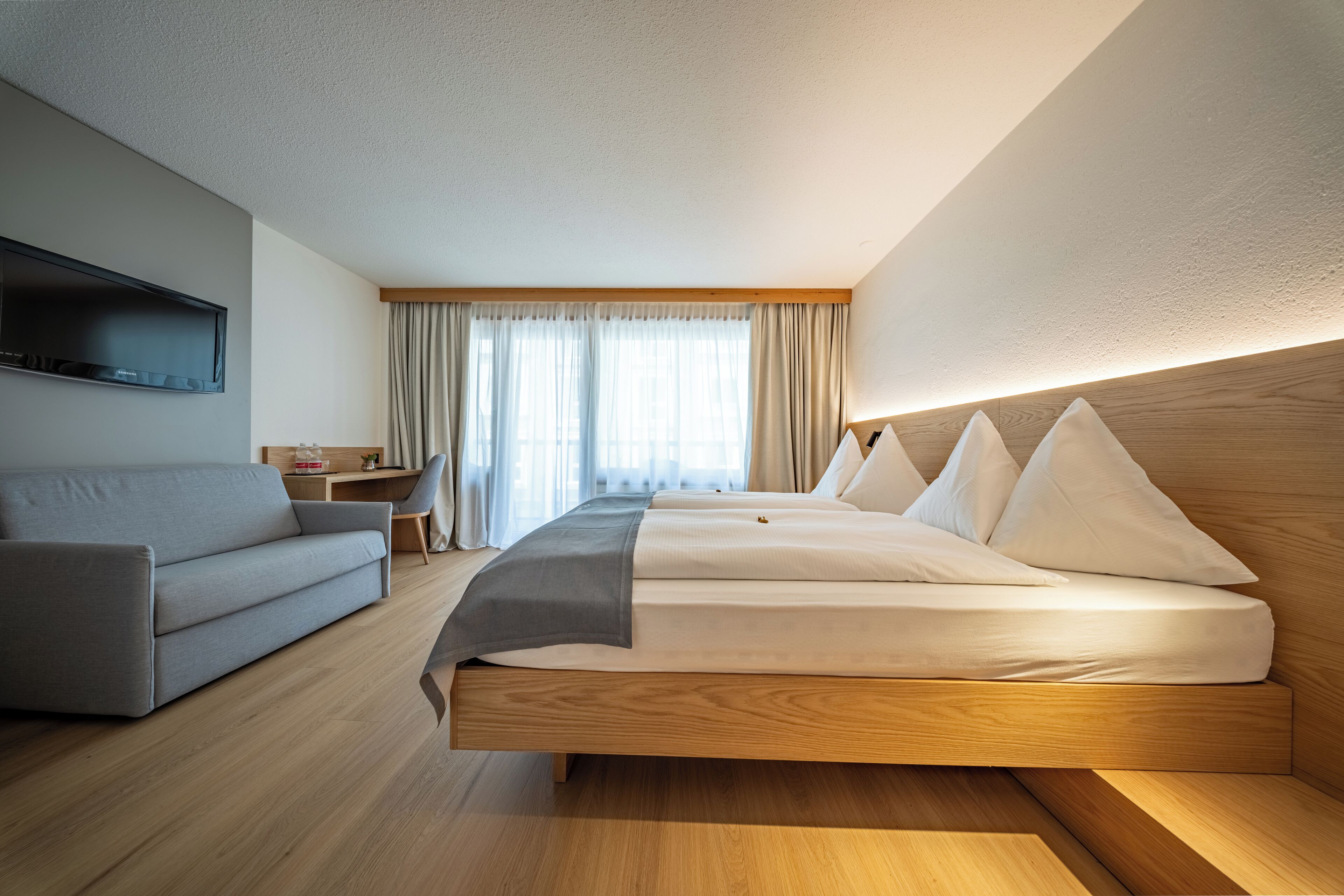 Coffres-forts dans les chambres, lits bébé (en supplément)