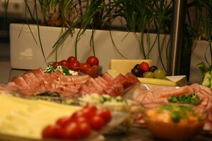 Gratis frukostbuffé varje dag