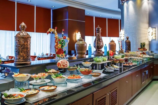 Daily buffet breakfast for a fee