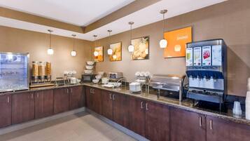 Free daily full breakfast