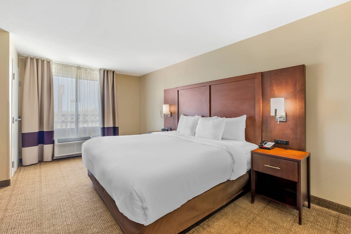 Suite, 1 trÚs grand lit, non-fumeurs | 1 chambre, literie de qualité supérieure, surmatelas, bureau