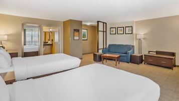 1 bedroom, premium bedding, pillow-top beds, desk