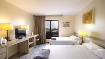 Standard Room, 2 Double Beds | Minibar, in-room safe, desk, free WiFi