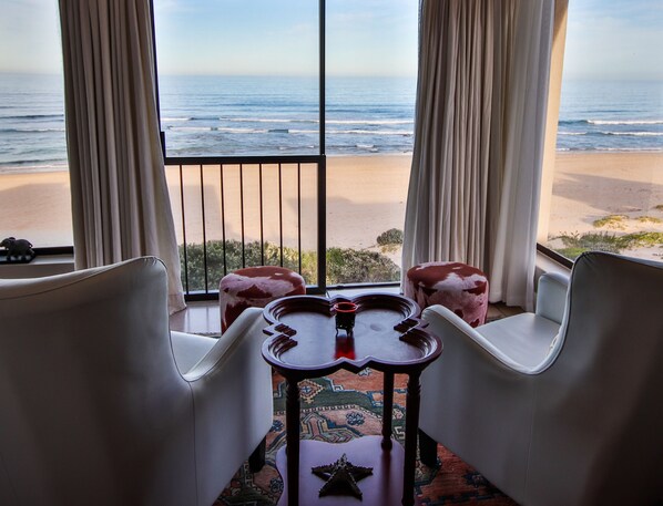 Honeymoon-Doppel- oder -Zweibettzimmer, 1 Schlafzimmer, Meerblick, Meerseite | Ausblick vom Zimmer