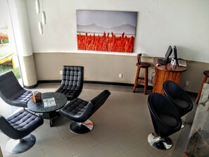 Lobby sitting area