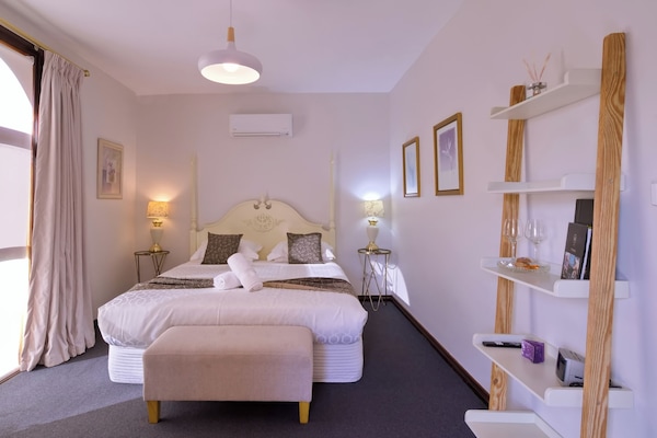 Deluxe Double Room (Provence) | Blackout drapes, iron/ironing board, free WiFi, bed sheets