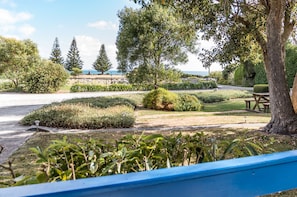 Signature-Ferienhaus, 1 Schlafzimmer, Gartenblick | Ausblick vom Zimmer