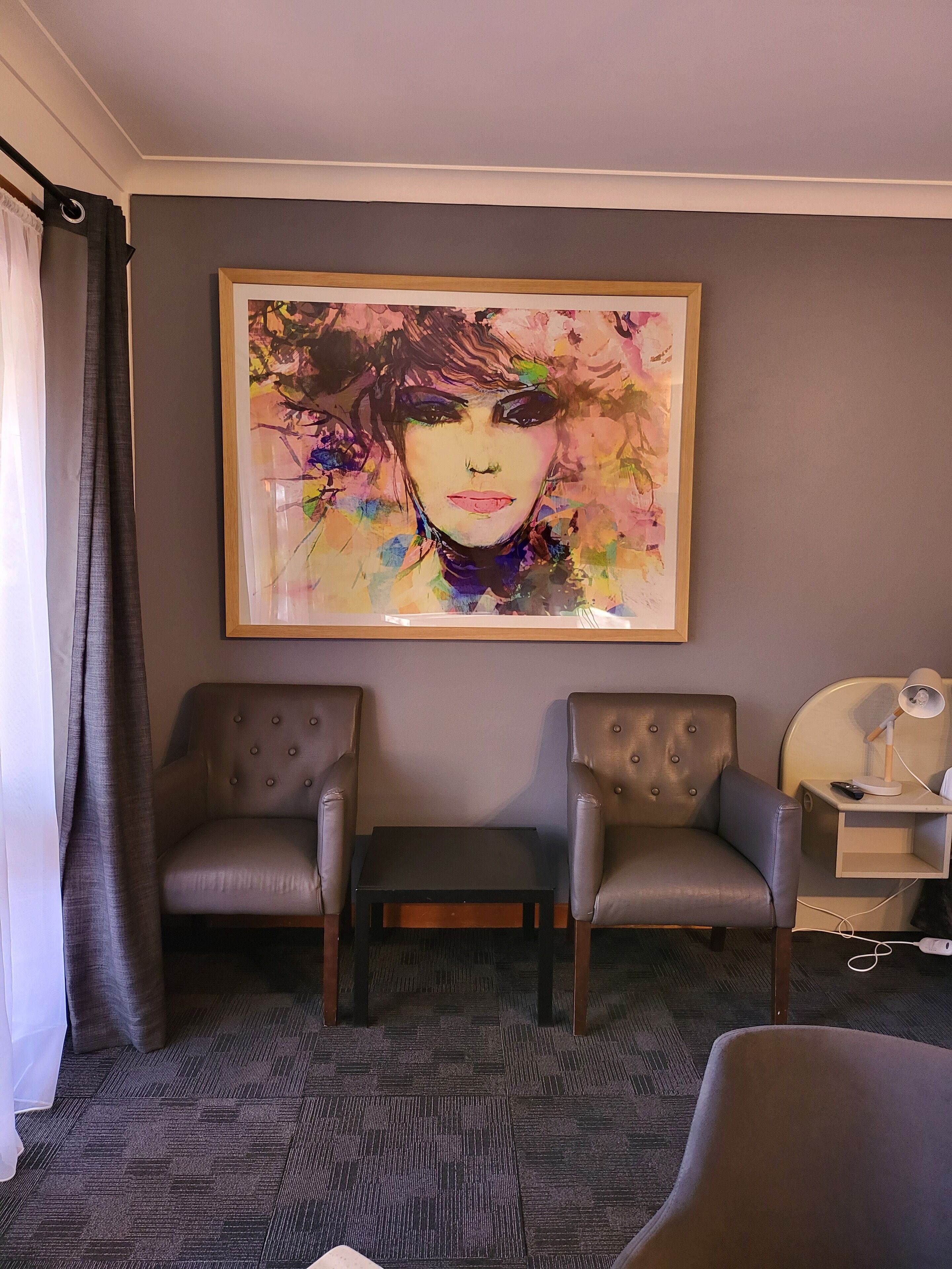 Queen Spa Room | Desk, iron/ironing board, bed sheets, wheelchair access