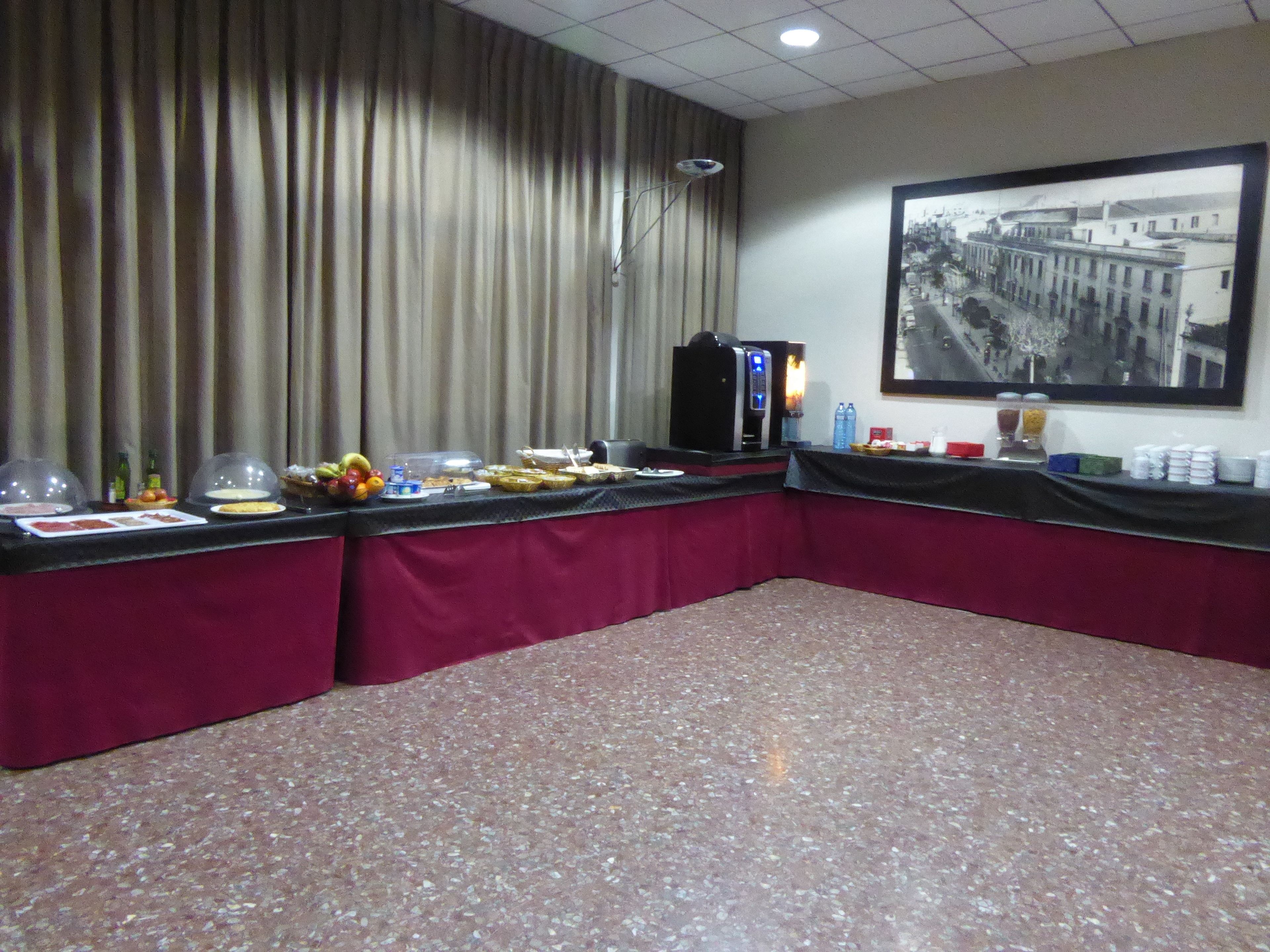 daily buffet breakfast (eur 9.00 per person)